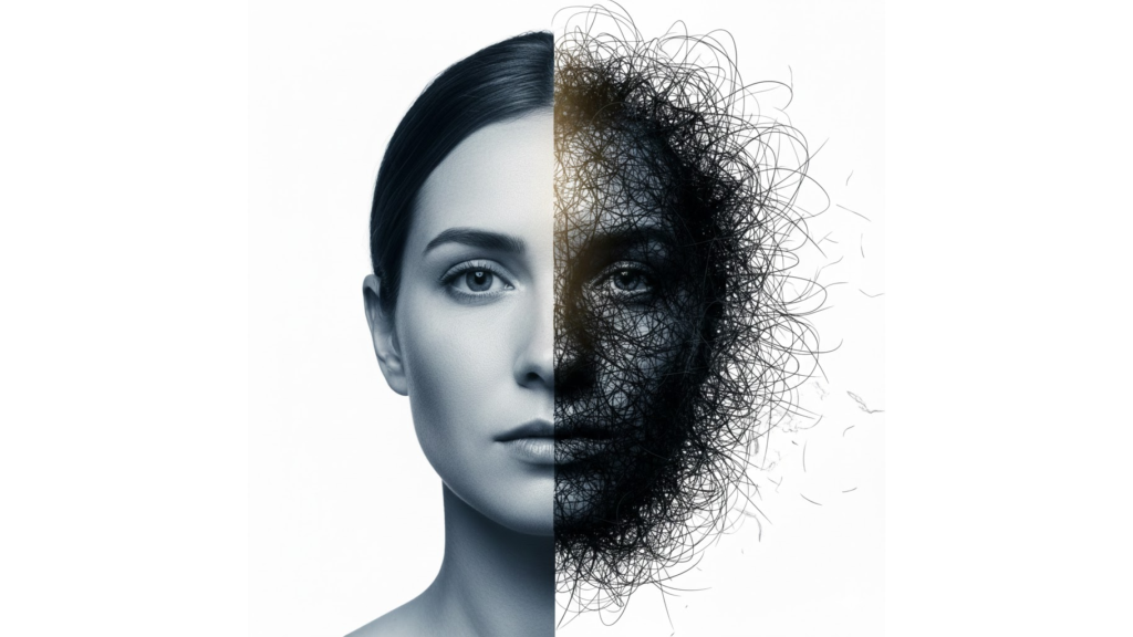 representing anxiety and stress